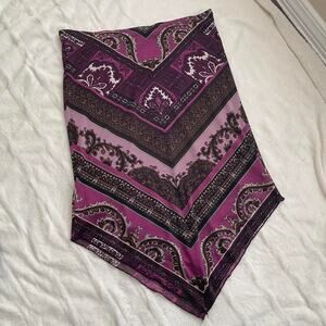 Early 2000s asymmetrical midi skirt